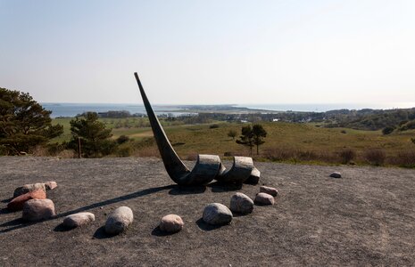 Baltic sea art sculpture photo