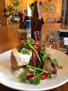 Healthy café coriander