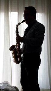Sax music backlight