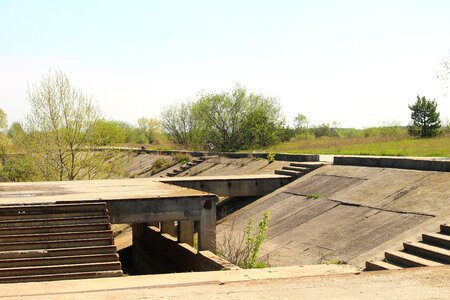 Chernobyl pier into the past ladder