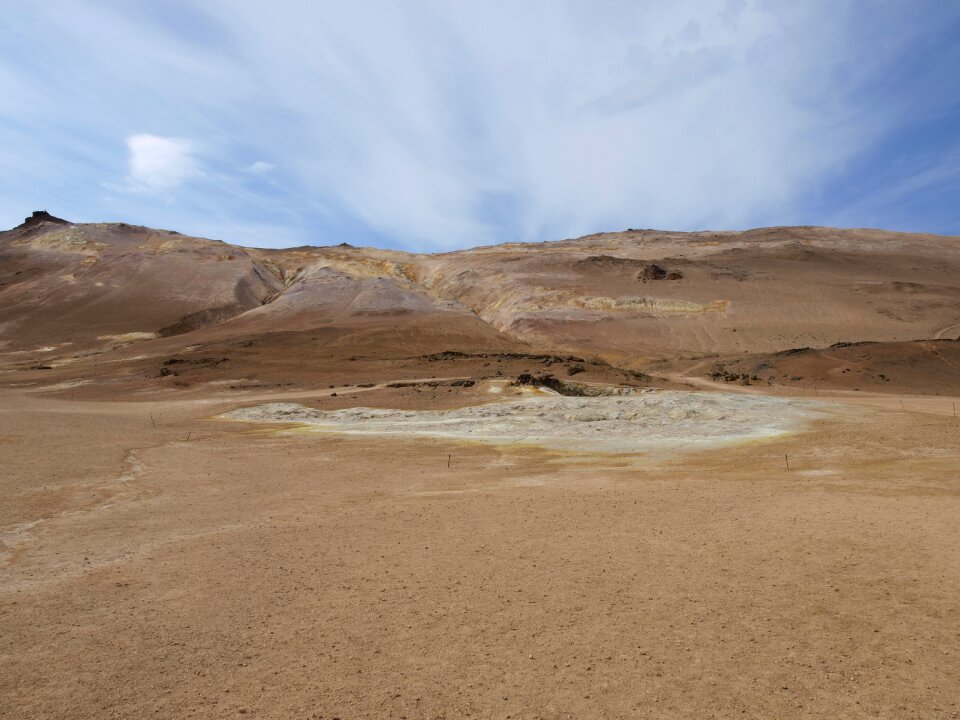 Iceland landscape sky