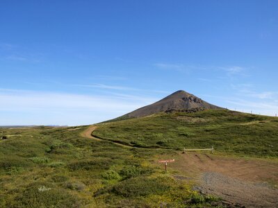 Iceland landscape mountain photo