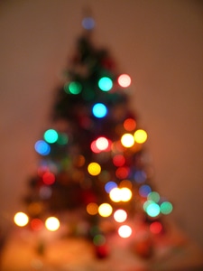 Lights winter holiday
