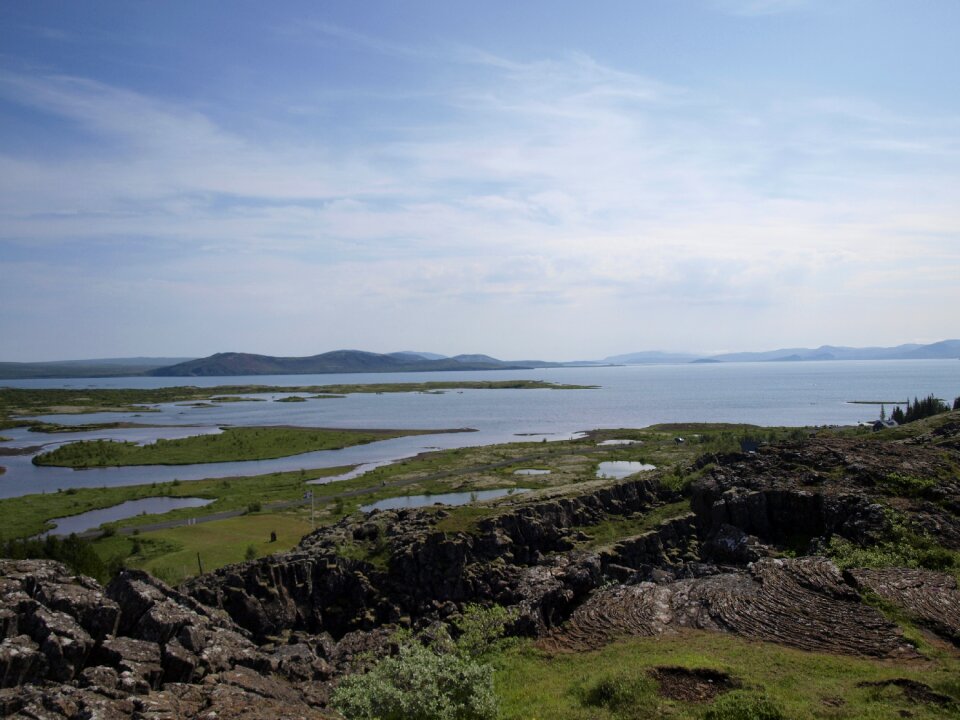 Iceland landscape lake