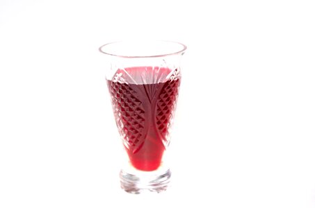 Wine glass wine crystal photo