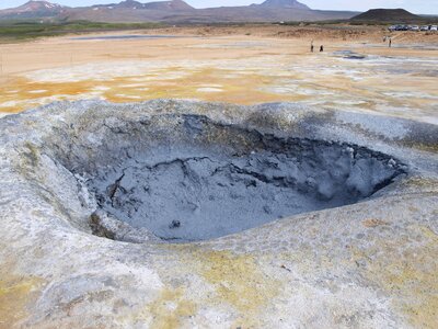 Iceland landscape volcano photo