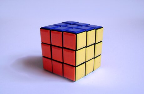 Cube rubik colors photo