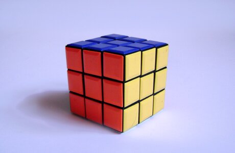 Cube rubik colors