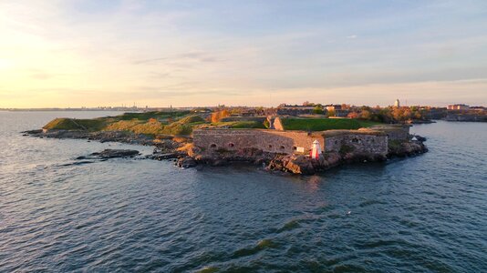 Island bastion fortress