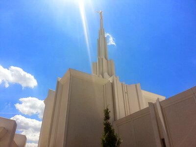 Church mormon building photo
