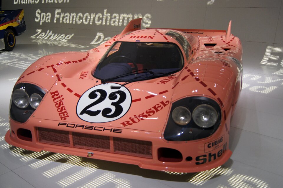 Machinery exhibition porsche museum