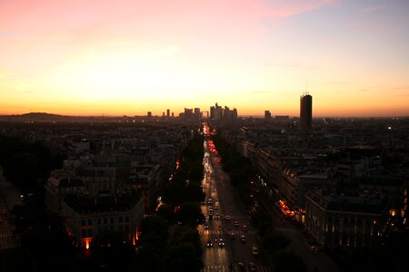 Paris triumph arch france