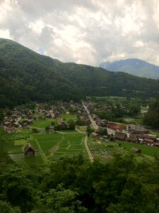 Mountain japan sky photo