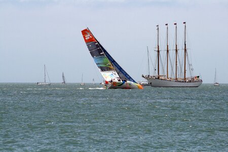 Volvo open race in 2012 lisbon regatta