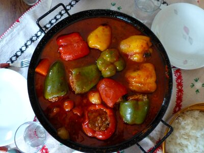 Paprika eat red pepper
