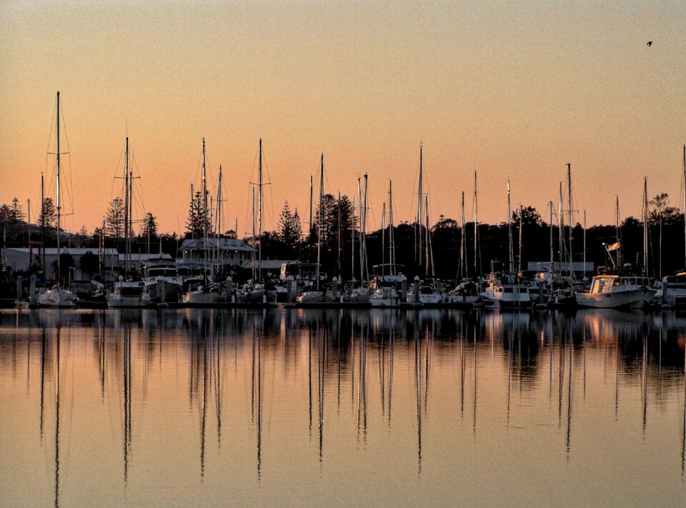 Boats seaside water