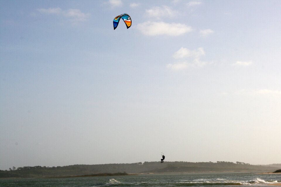 Kitsurf pond saint andrew portugal