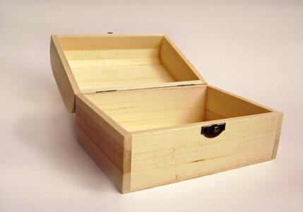 Box wooden box casket
