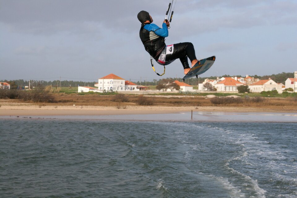 Kitsurf pond saint andrew portugal