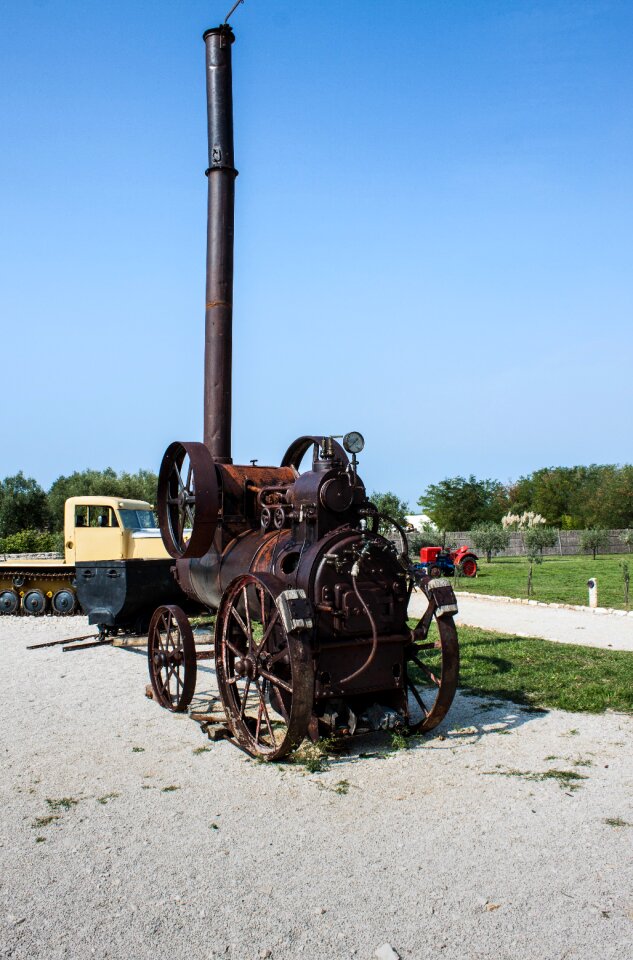 Agricultural machinery oldtimer iron