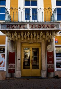 Hotel slovan architecture historically photo