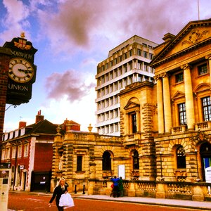 Norwich union building town