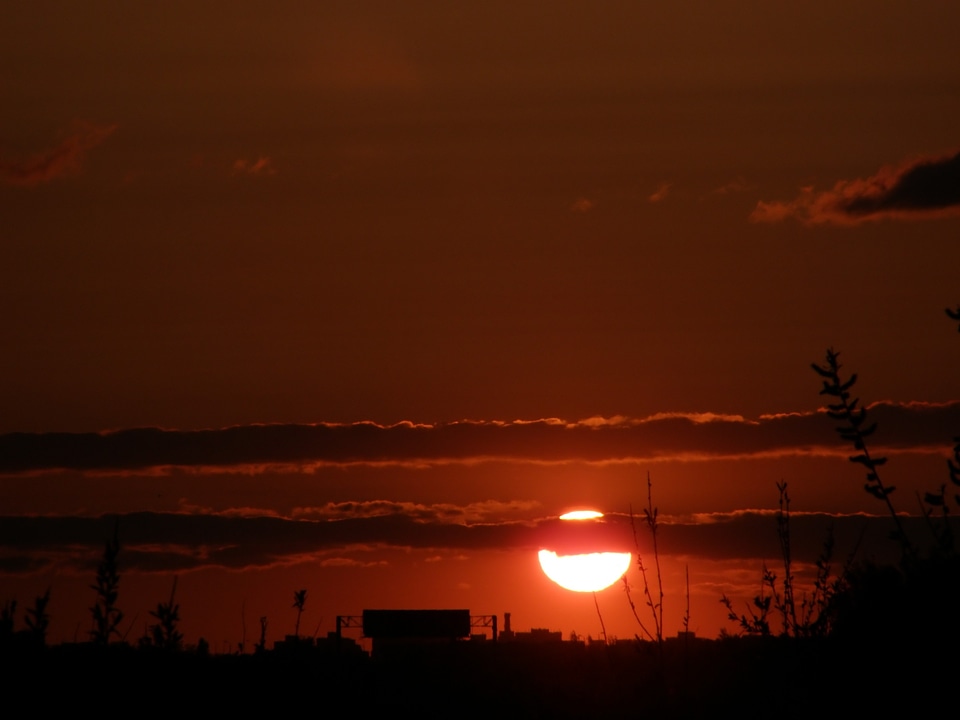Outdoor horizon sunrise