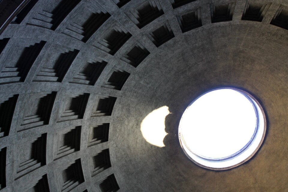 Dome architecture roman pantheon
