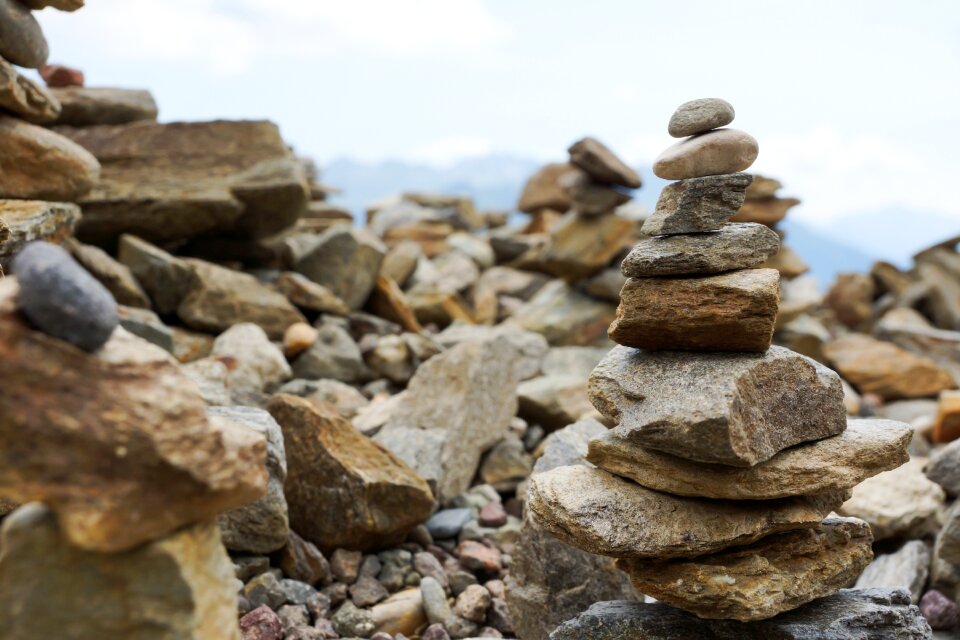 Rest stone tele stone tower