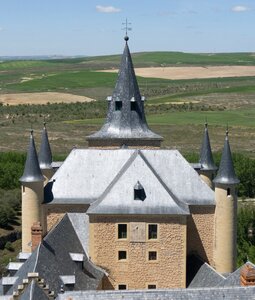 Architecture fortress castilla photo