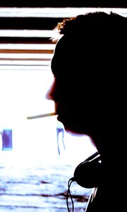 Street cigarette loneliness