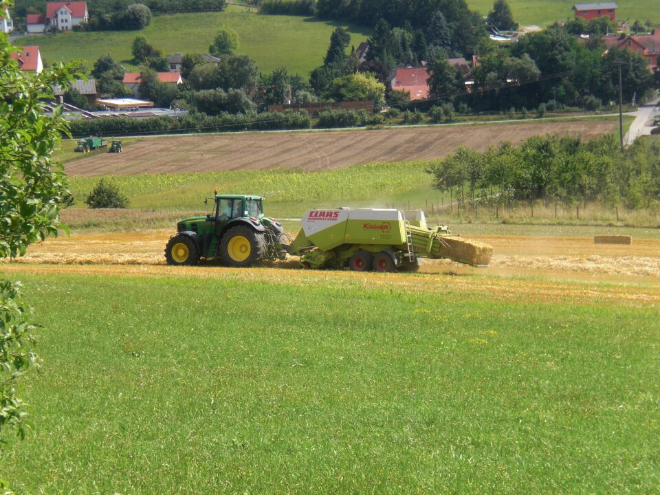 Baler straw agriculture