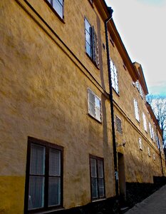 Facade södermalm stockholm photo