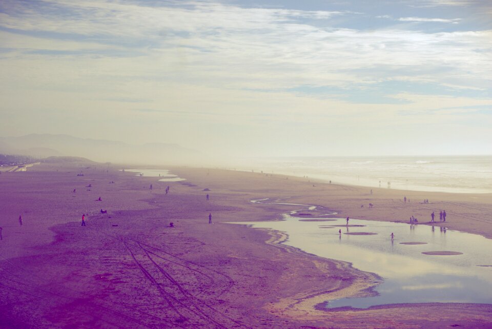 Pacific california people photo