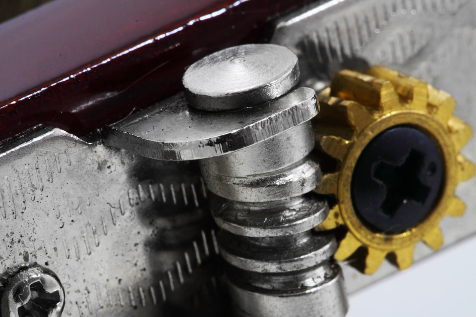 Guitar head headstock