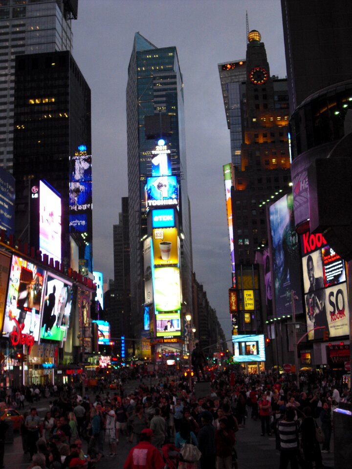 Big apple nyc broadway