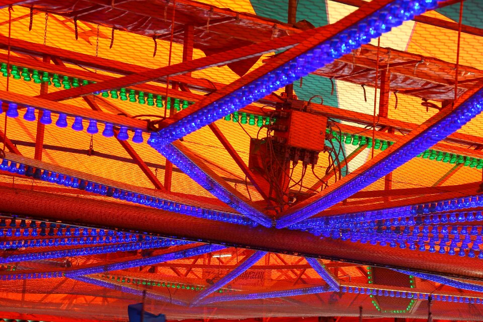 Fair colorful folk festival