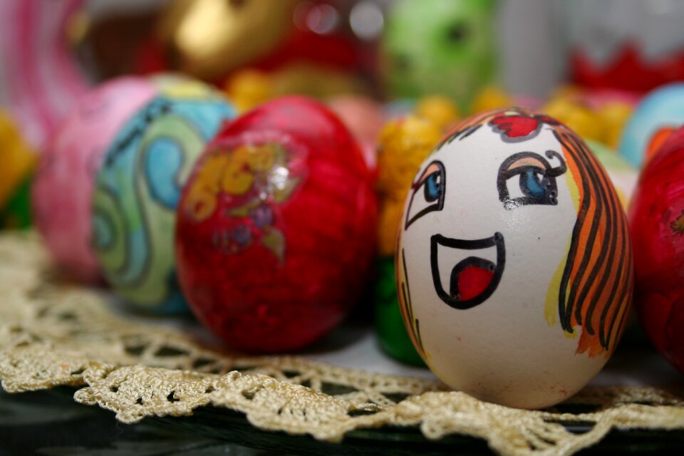 Colorful easter eggs lots of eggs easter eggs
