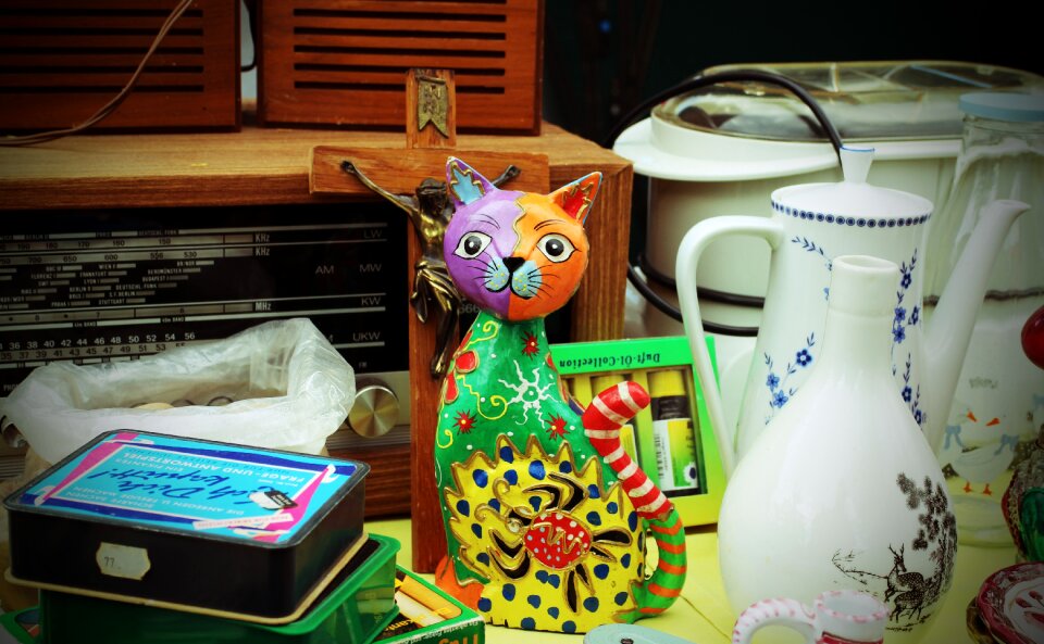 Flea market were used used