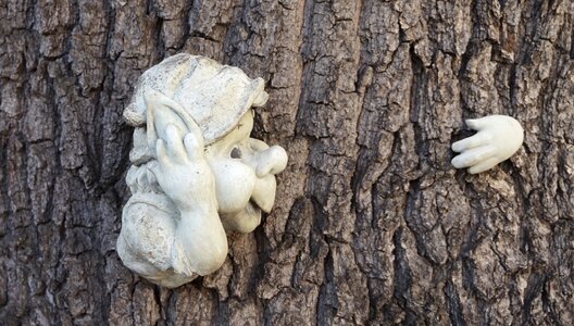 Tree spirit decoration figure