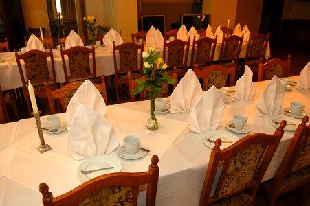 Tablecloth hospitality cozy photo