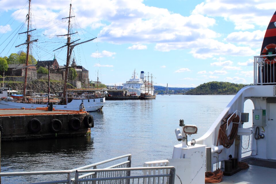Port ship oslofjord