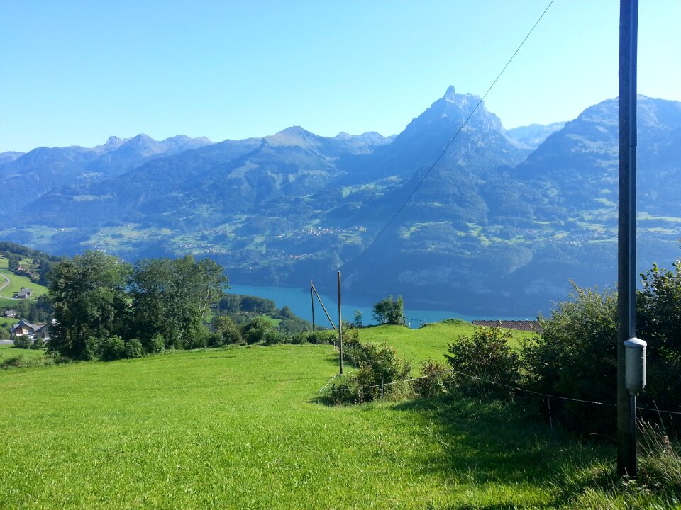 Lake walen mürtschenstock switzerland