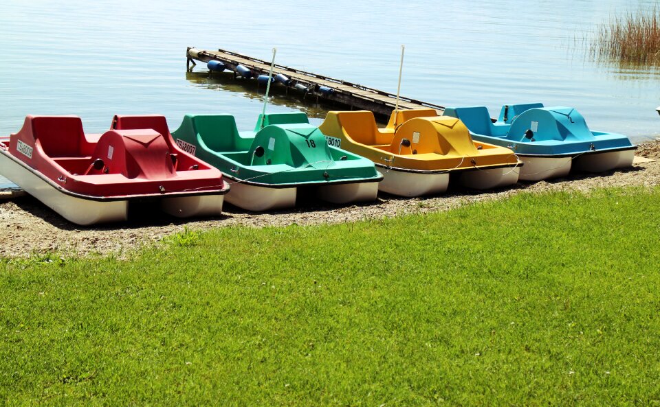 Boat colorful color