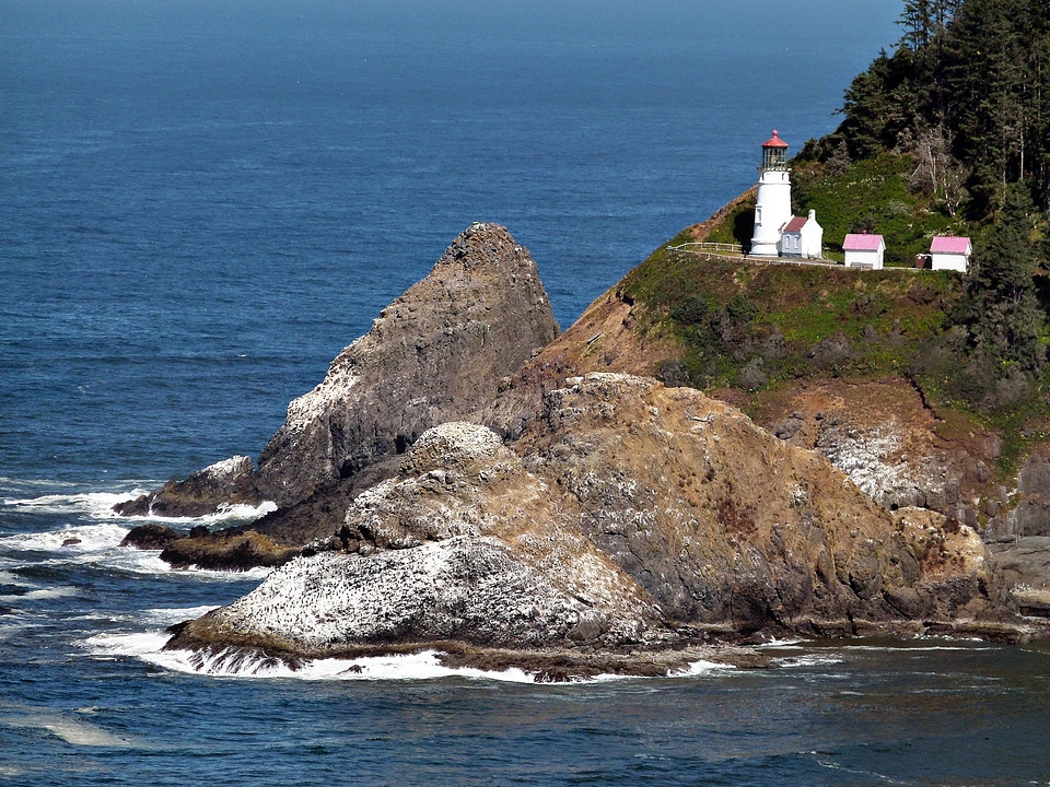 Oregon usa shoreline