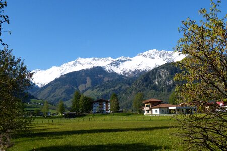 Mountains uttendorf snow