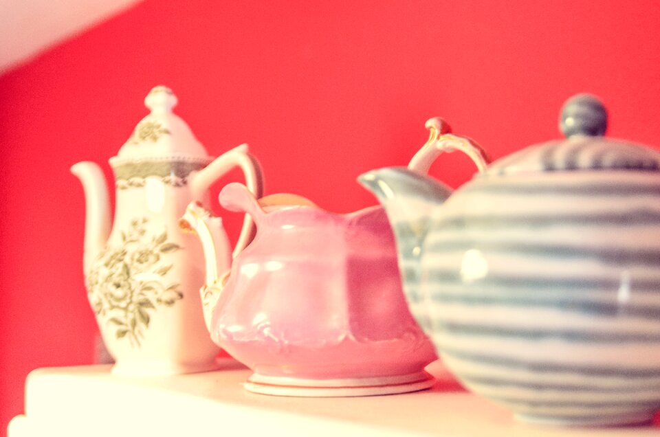 Retro porcelain fragile