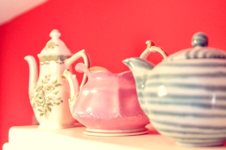 Retro porcelain fragile