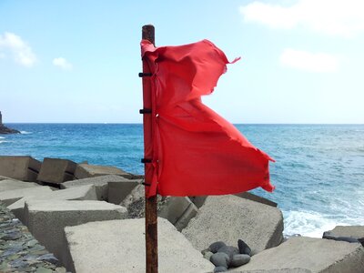 Wind flag canary islands