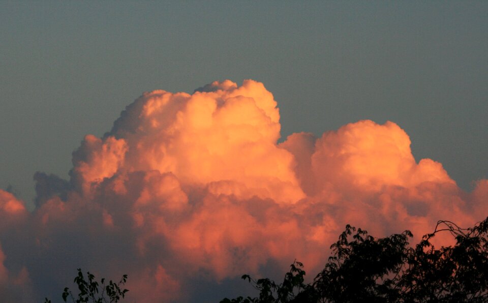 Large majestic cumulus